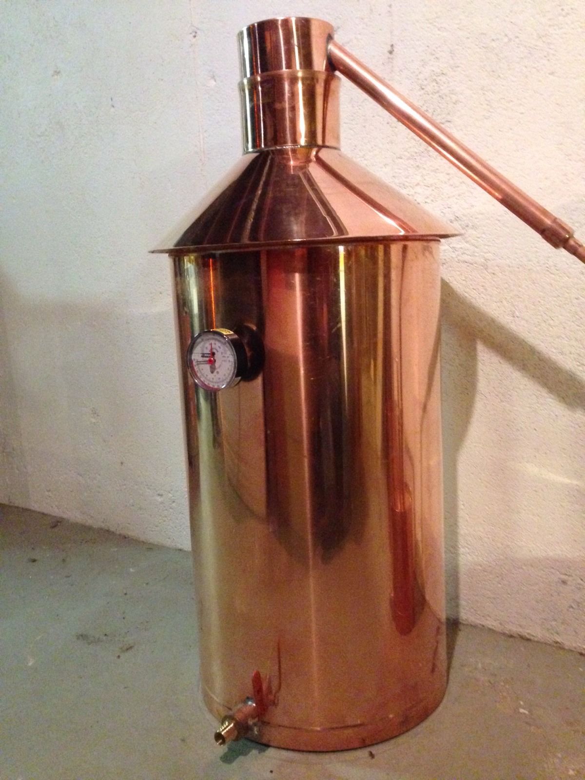 North Georgia Still Company s 20 Gallon Copper Moonshine Distillers Kit 